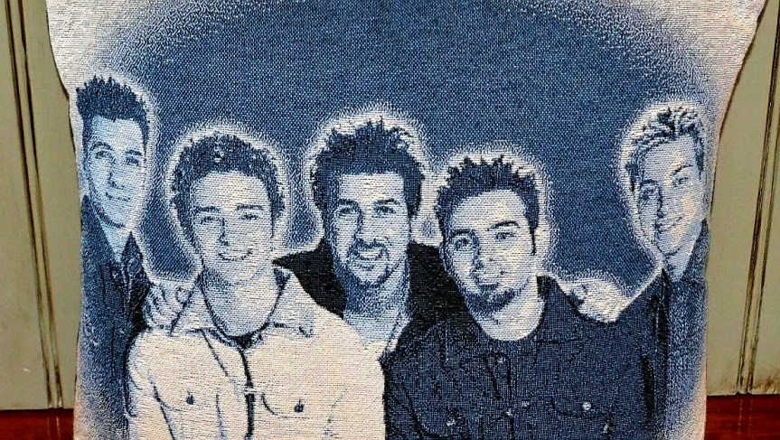 NSYNC 15 X 15 THROW&nbsp;PILLOW