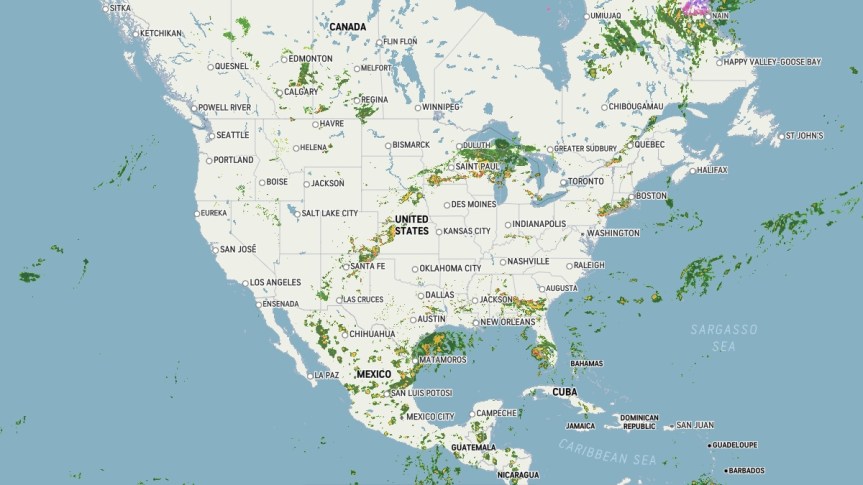 UNITED STATES NATIONAL WEATHER RADAR MAPS&nbsp;001